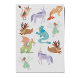 nuukk - Kindertattoos • Einhorn - ROSA ECK