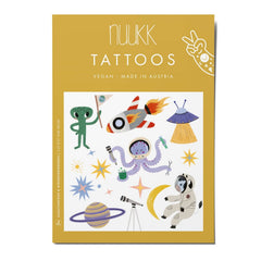 nuukk - Kindertattoos • Weltraum - ROSA ECK