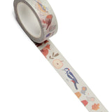 nuukk - LITTLE PIEP Washi Tape - ROSA ECK - Blau, Vogel,