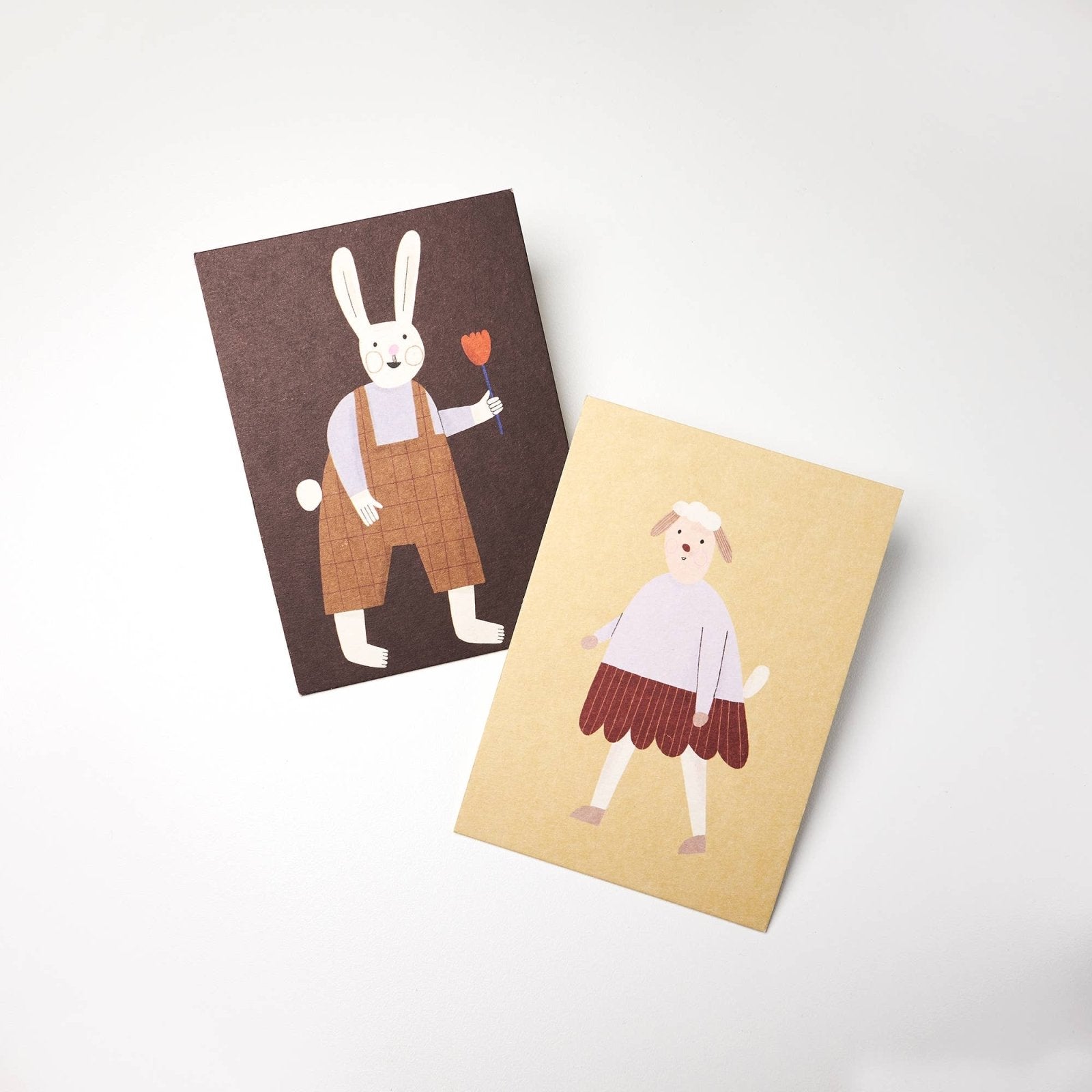 nuukk - Postkarte • Lamm - ROSA ECK