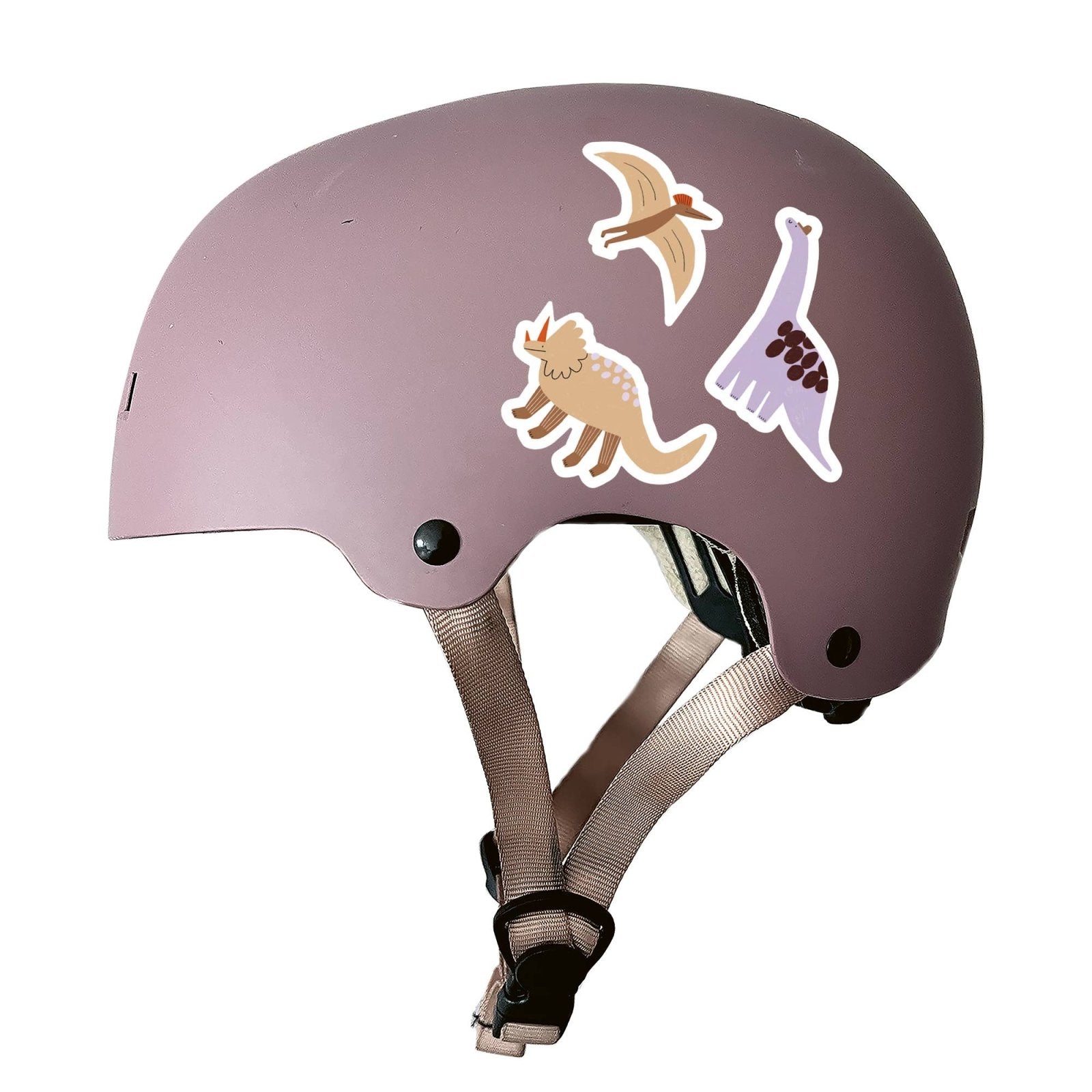 nuukk - Reflektierende Sticker • Dino - ROSA ECK