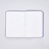 nuuna - BREAK THE GRID Notebook (A6+) Blau - ROSA ECK - Blau, Papier, S