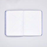 nuuna - BREAK THE GRID Notebook (A6+) Blau - ROSA ECK - Blau, Papier, S