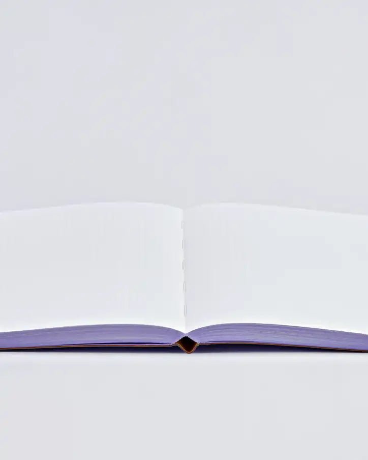 nuuna - COLOUR CLASH Notebook L | Trance Lila - Notizbuch - ROSA ECK Concept Store