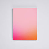 nuuna - COLOUR CLASH Notizbuch (A5+) Burn - ROSA ECK - L, Orange, Rosa
