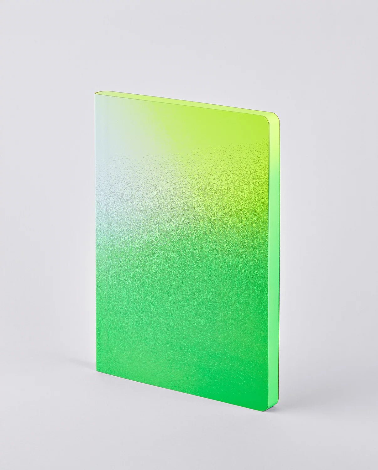 nuuna - COLOUR CLASH Notizbuch (A5+) Fresh - ROSA ECK - Grün, L,