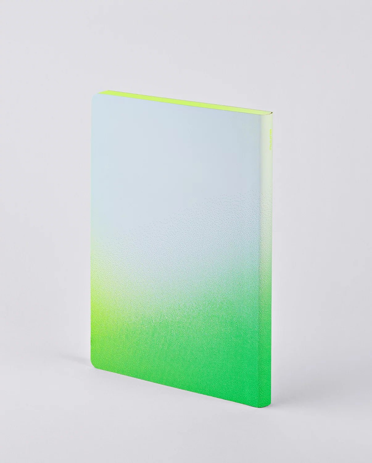 nuuna - COLOUR CLASH Notizbuch (A5+) Fresh - ROSA ECK - Grün, L,