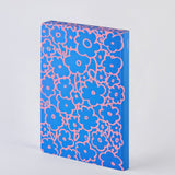 nuuna - GRAPHIC Notizbuch (A5+) Flower Power - ROSA ECK - Buch, L,