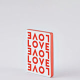 nuuna - LOVE Notizbuch Graphic S - Notizbuch - ROSA ECK Concept Store