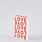 nuuna - LOVE Notizbuch Graphic S - Notizbuch - ROSA ECK Concept Store