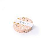 objet vague - PIERRE AVEUGLE Untersetzer 2er - Set Koralle - ROSA ECK - , ,
