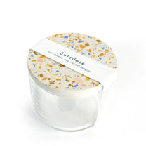 objet vague - Terrazzo Salzdose • Creme - ocker - Dose - ROSA ECK Concept Store