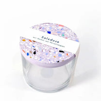 objet vague - Terrazzo Salzdose • Flieder - Dose - ROSA ECK Concept Store