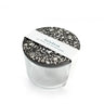objet vague - Terrazzo Salzdose • Schwarz - Dose - ROSA ECK Concept Store