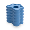 Octaevo - FLORA Großer Kerzenhalter | Blue - ROSA ECK - Blau, ,