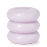Octaevo - TEMPLO Kerze | Pale Lilac - ROSA ECK - Lila, ,