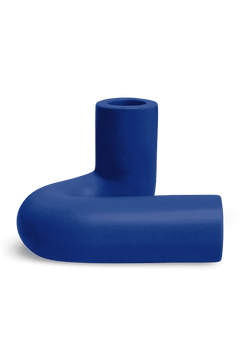 Octaevo - TEMPLO Kerzenhalter | Dark Blue - ROSA ECK - Blau, ,