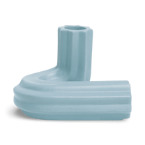 Octaevo - TEMPLO Kerzenhalter | Light Blue - ROSA ECK - Blau, ,