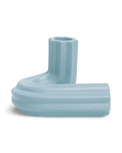 Octaevo - TEMPLO Kerzenhalter | Light Blue - ROSA ECK - Blau, ,