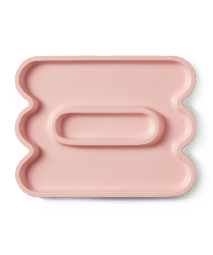 Octaevo - TEMPLO WAVE Tablett | Pink - ROSA ECK - Pink, ,