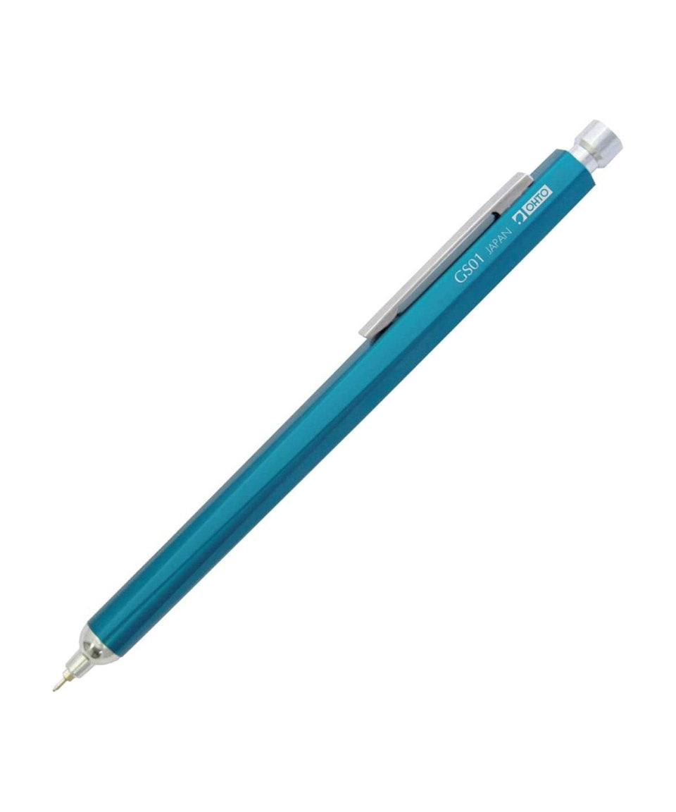 OHTO - GS01 Kugelschreiber zum Nachfüllen | Blau - ROSA ECK - Stift, ,