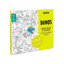 OMY - Riesenposter • Dinos - ROSA ECK