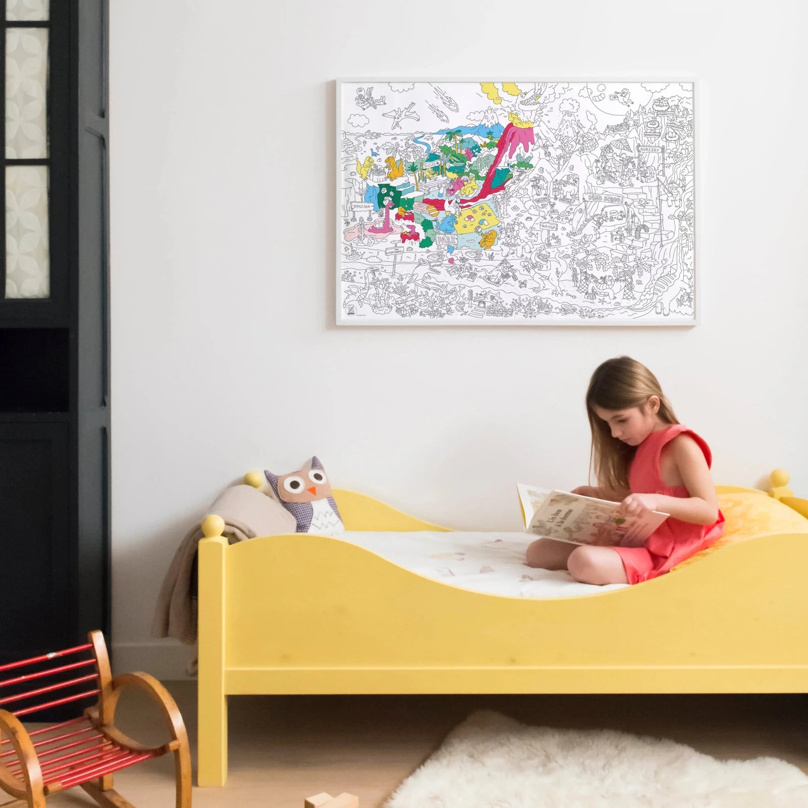 OMY - Riesenposter • Dinos - ROSA ECK