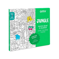 OMY - Riesenposter • Jungle - ROSA ECK