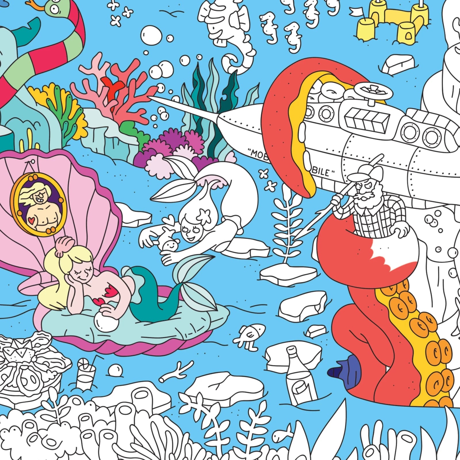 OMY - Riesenposter • Ocean - ROSA ECK