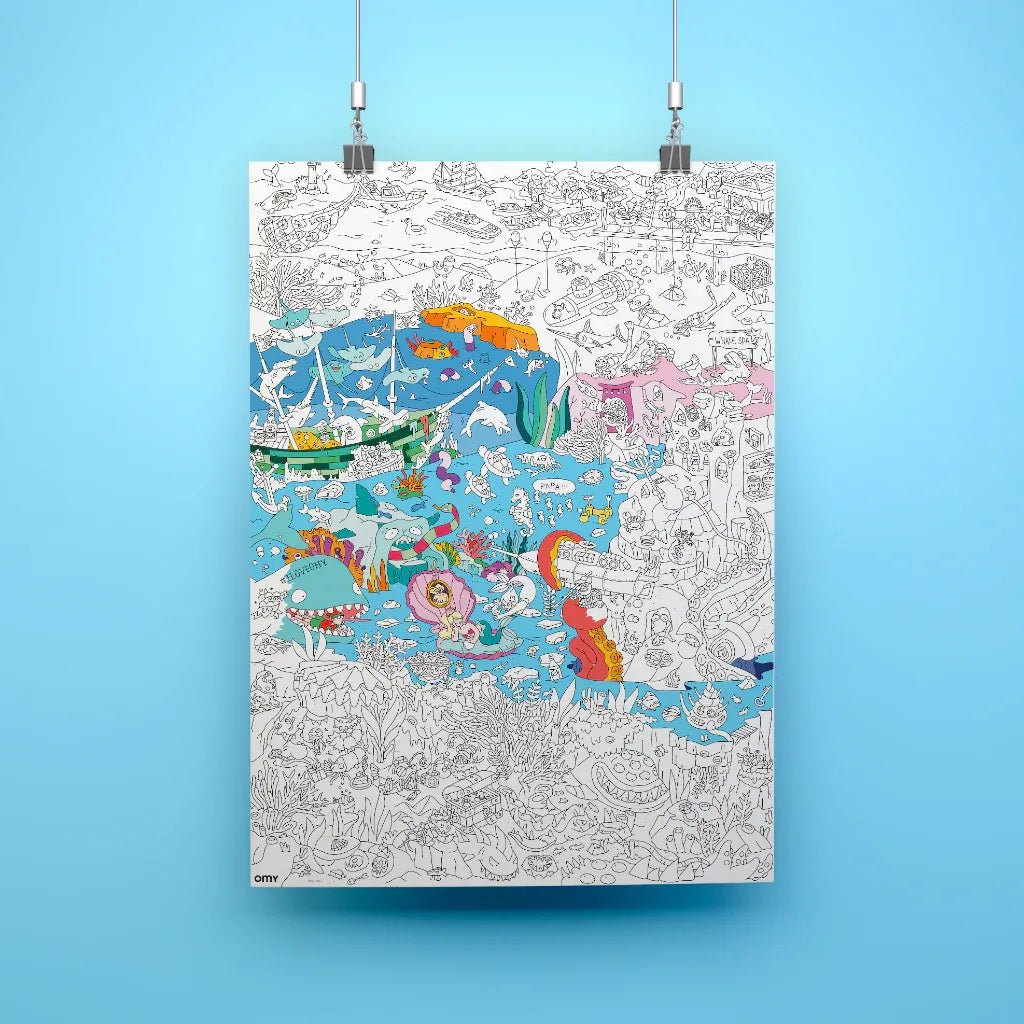 OMY - Riesenposter • Ocean - ROSA ECK