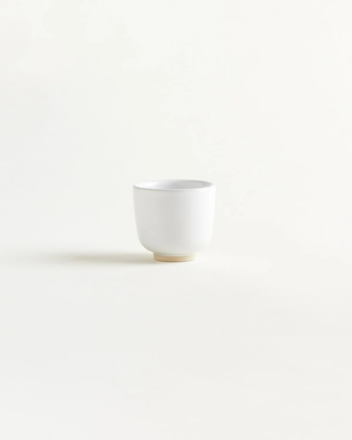 onomao - KLASSIK Espressobecher Schneeweiß - ROSA ECK - Weiß, ,