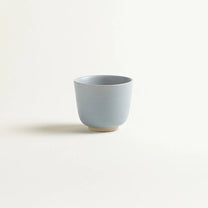 onomao - KLASSIK Kleiner Becher (190 ml) Taubenblau - ROSA ECK - Blau, Schale,