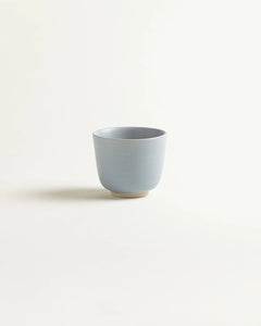 onomao - KLASSIK Kleiner Becher (190 ml) Taubenblau - ROSA ECK - Blau, Schale,