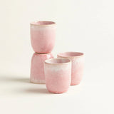 onomao - TRADITIONELL Espressobecher Rosé - ROSA ECK - Becher, Rosa,