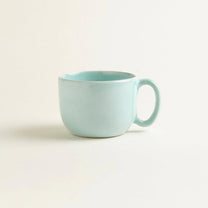 onomao - TRADITIONELL Große Tasse (550 ml) Türkis - ROSA ECK - Türkis, ,