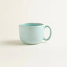 onomao - TRADITIONELL Große Tasse (550 ml) Türkis - ROSA ECK - Türkis, ,