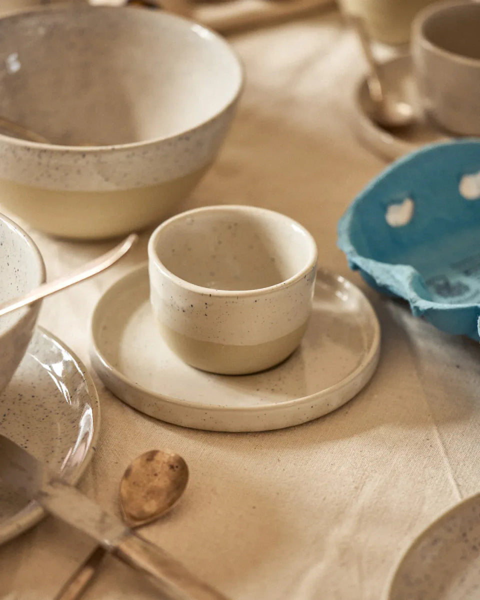 onomao - TRADITIONELL Kleiner Becher • Sand Dipped - Kaffee - und Teetasse - ROSA ECK Concept Store