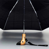 Original Duckhead - Regenschirm mit Entenkopf • Black Grid - ROSA ECK