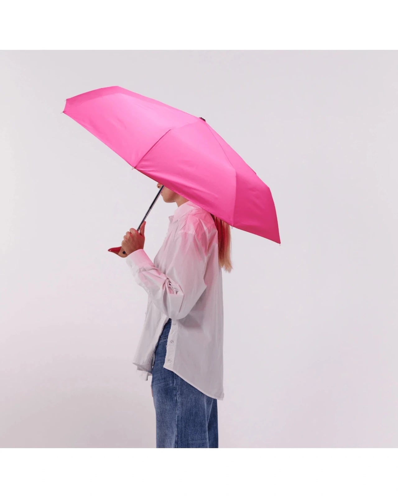 Original Duckhead - Regenschirm mit Entenkopf • Bonbon Fuchsia - ROSA ECK