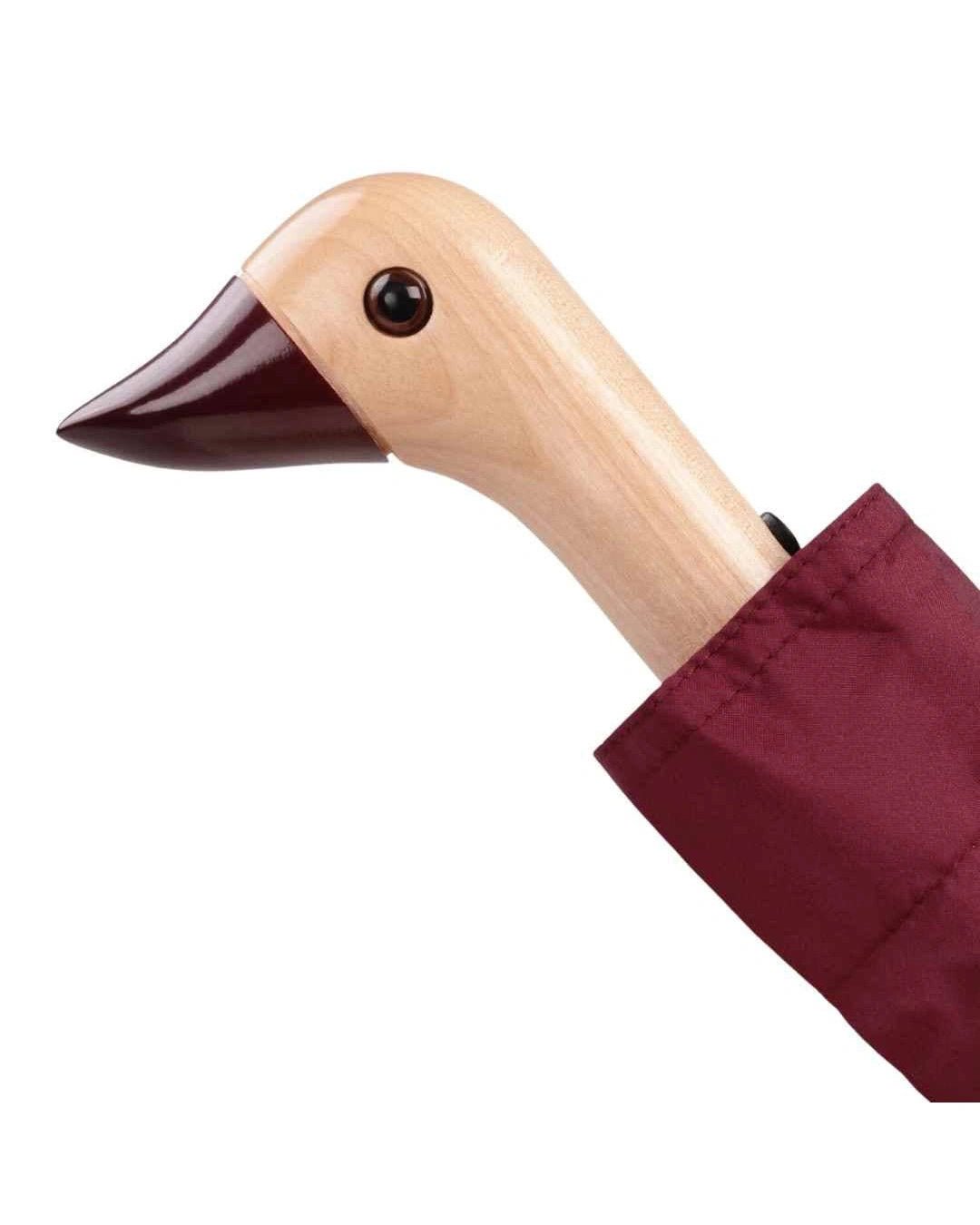 Original Duckhead - Regenschirm mit Entenkopf • Cherry - ROSA ECK