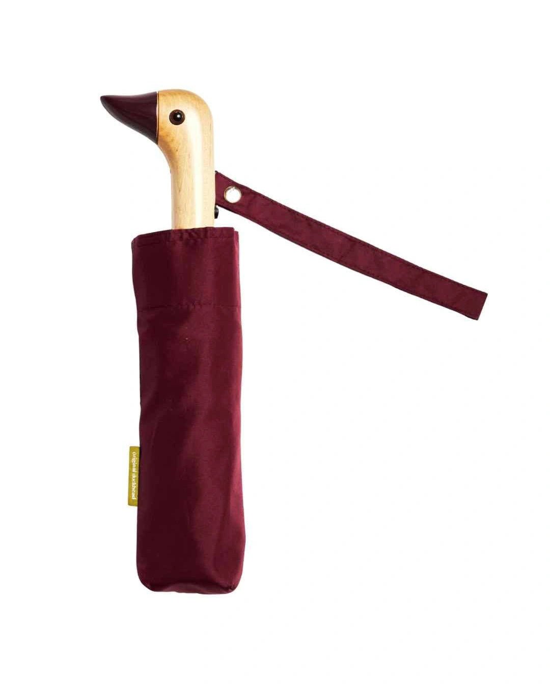 Original Duckhead - Regenschirm mit Entenkopf • Cherry - ROSA ECK
