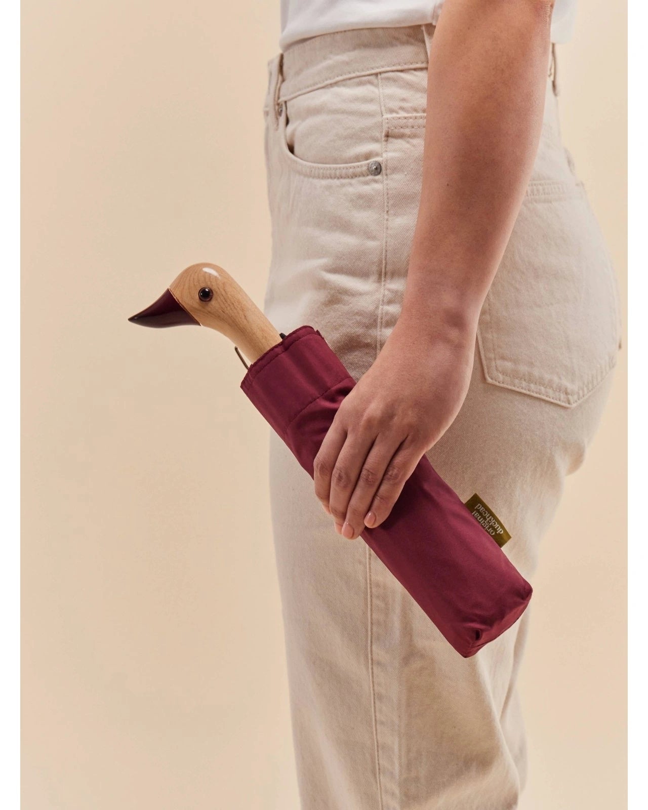 Original Duckhead - Regenschirm mit Entenkopf • Cherry - ROSA ECK