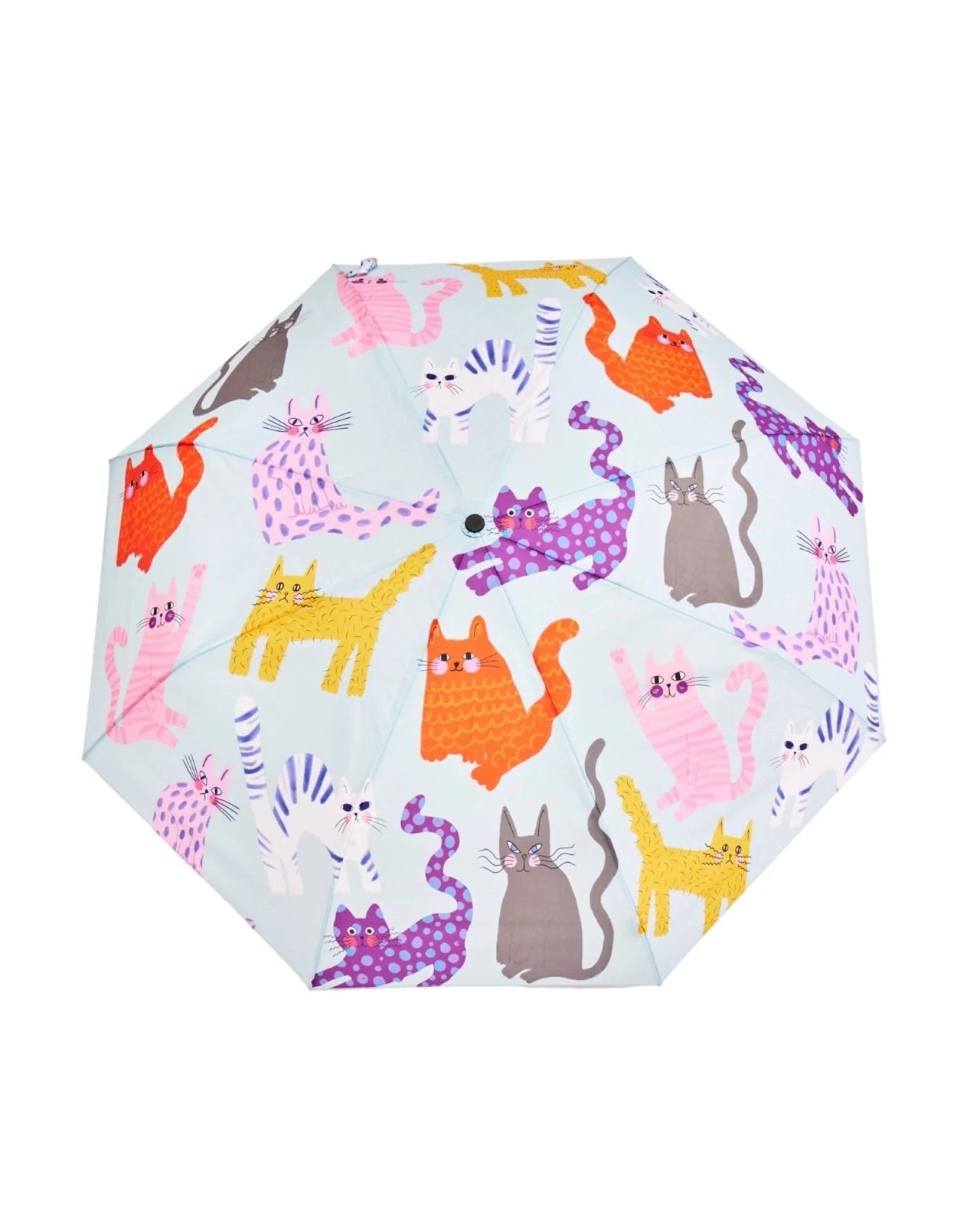 Original Duckhead - Regenschirm mit Entenkopf • Ice Arty Cats - ROSA ECK