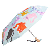 Original Duckhead - Regenschirm mit Entenkopf • Ice Arty Cats - ROSA ECK