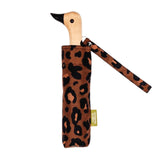 Original Duckhead - Regenschirm mit Entenkopf • Leopard - ROSA ECK