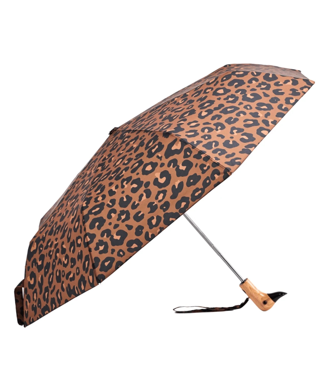 Original Duckhead - Regenschirm mit Entenkopf • Leopard - ROSA ECK