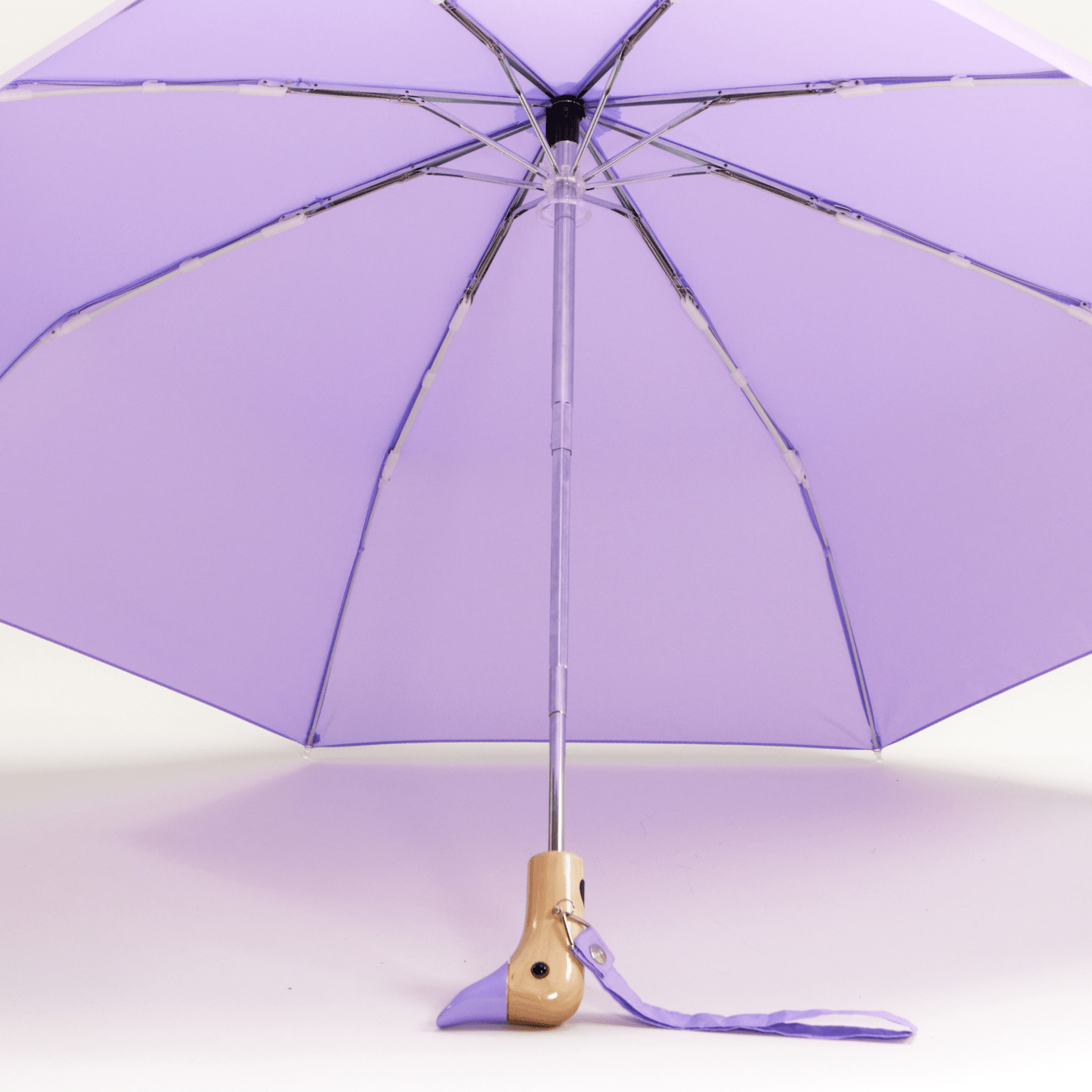Original Duckhead - Regenschirm mit Entenkopf • Lilac - ROSA ECK