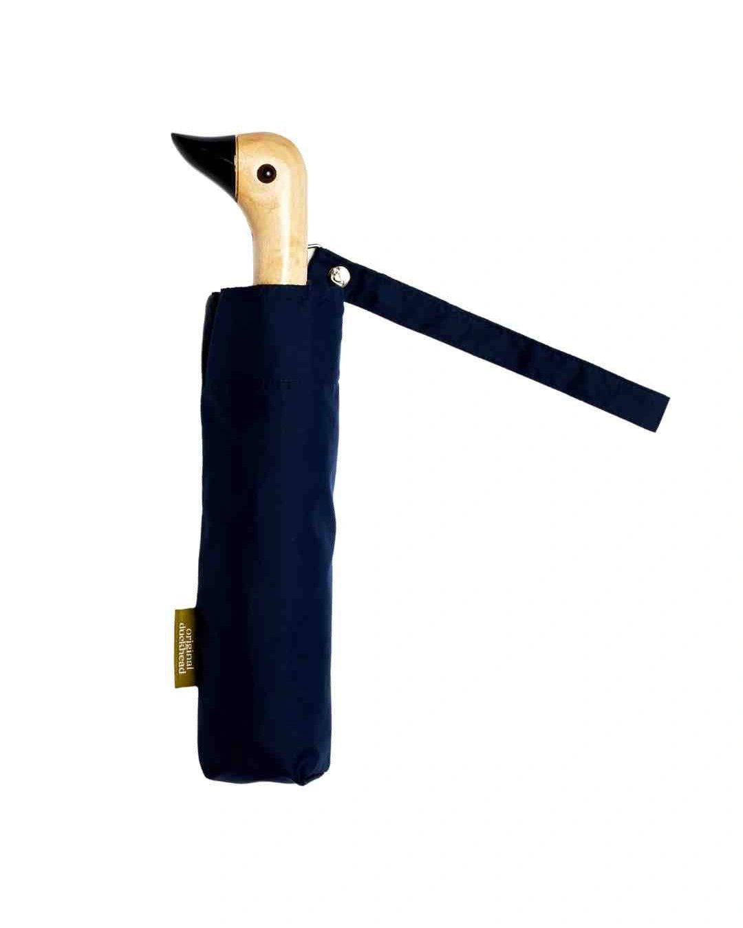 Original Duckhead - Regenschirm mit Entenkopf • Navy - ROSA ECK