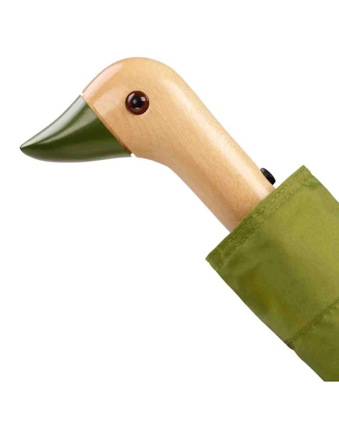 Original Duckhead - Regenschirm mit Entenkopf • Olive - ROSA ECK