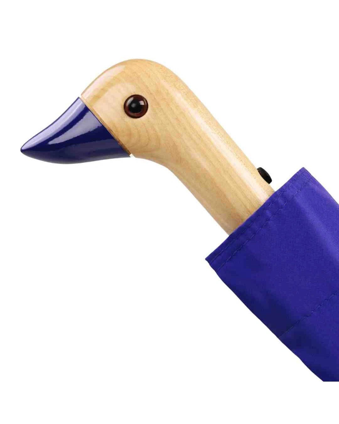 Original Duckhead - Regenschirm mit Entenkopf • Royal Blue - ROSA ECK